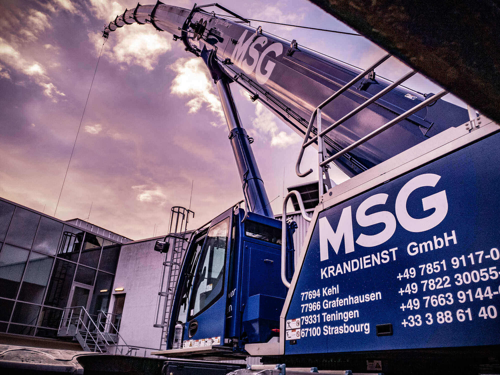 Download MSG Krandienst GmbH - Kranservice, Schwertransport ...